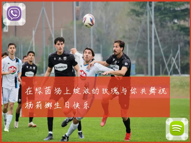 在绿茵场上绽放的玫瑰与你共舞祝杨莉娜生日快乐